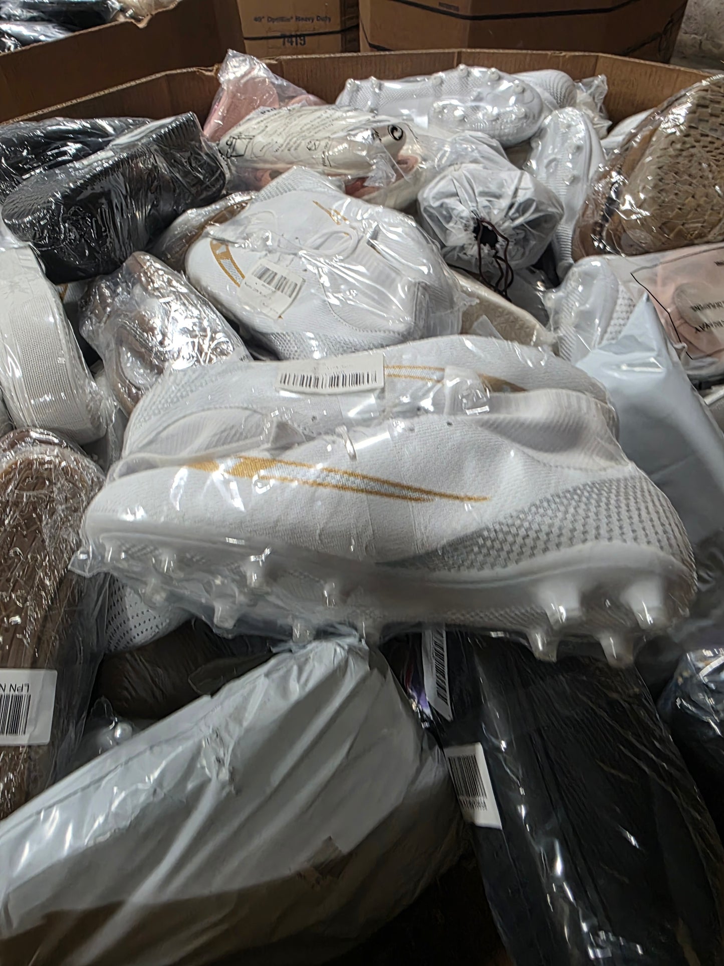 Bagged Shoe Pallets