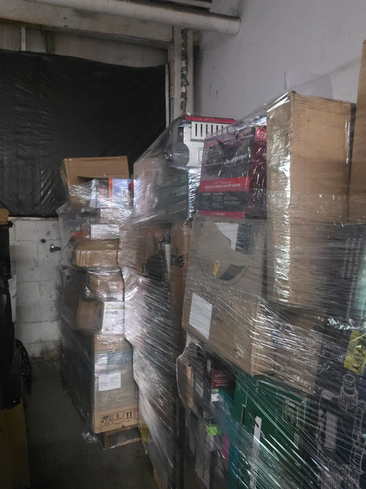 Mixed Retailer With Tools Pallets