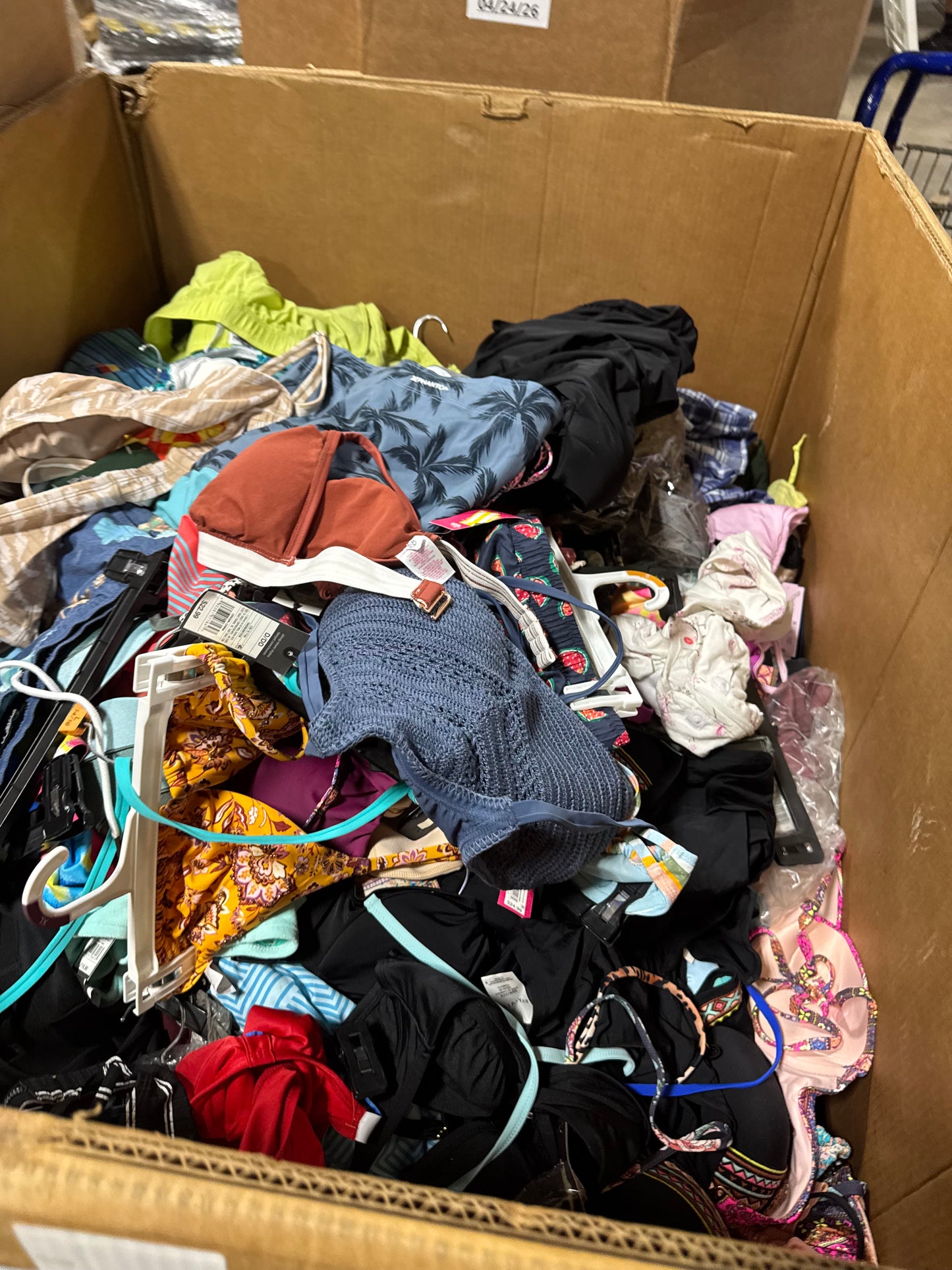 1,000 Piece Nordstrom Macys Target Assorted Swimwear Pallet