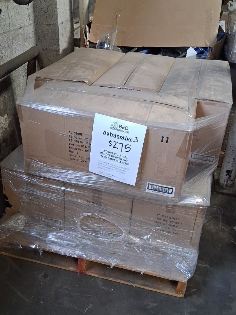 Automotive Retail Store GM Pallet