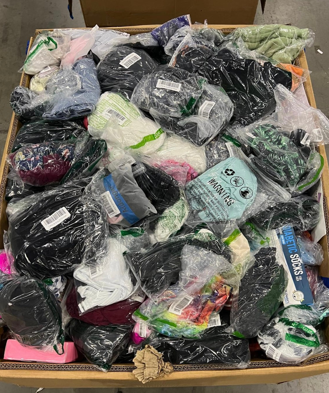 Amazon LPN Mixed Apparel Pallet– 1000 Pieces