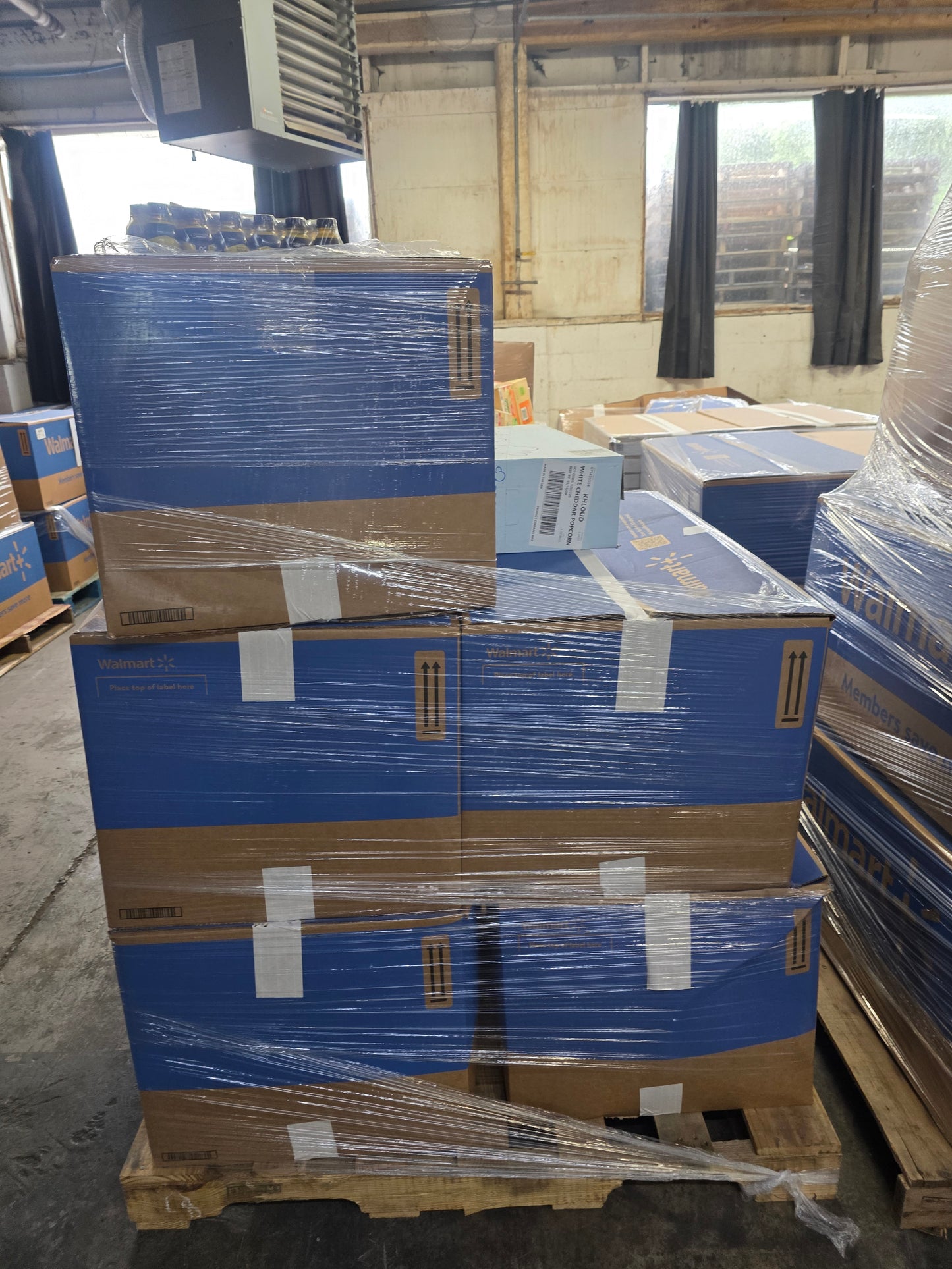 Walmart GM/Food Box Pallets