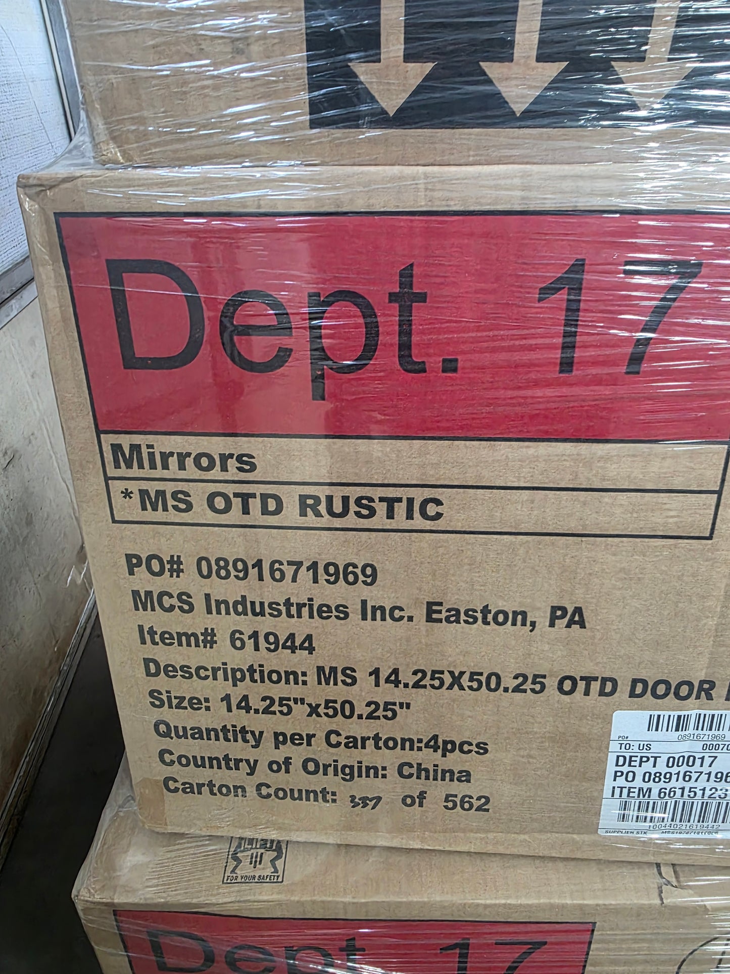 Walmart Casepack Pallets