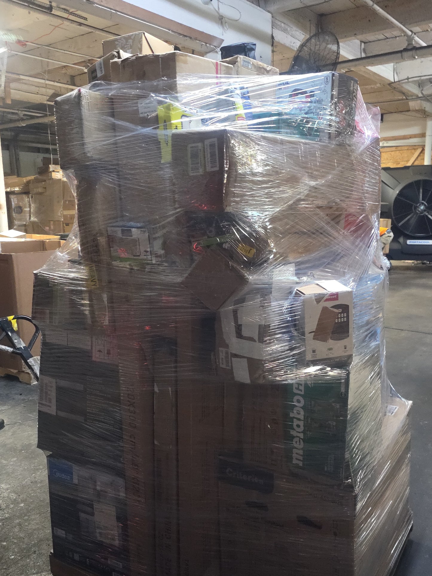 Mixed Retailer With Tools Pallets