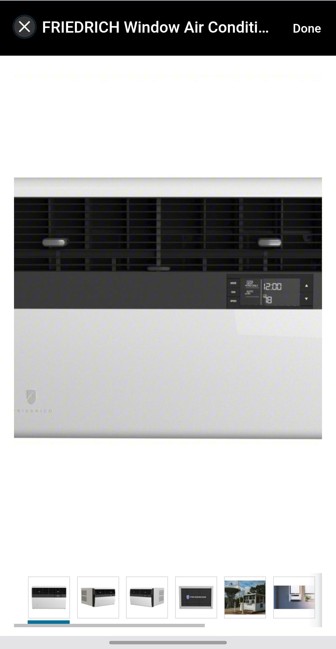 Friedrich Kuhl Series Smart Air Conditioner