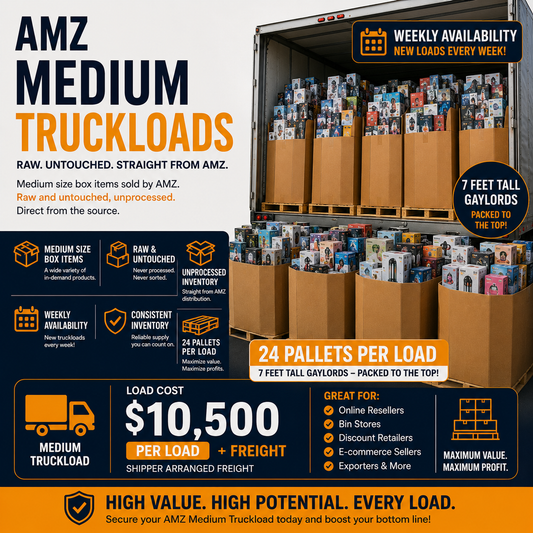 Amz Raw Mediums 7' Tall Truckloads