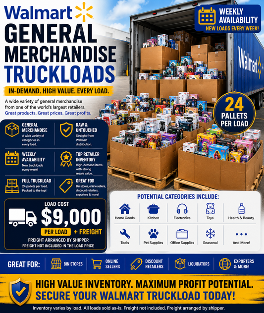 Walmart GM Truckloads