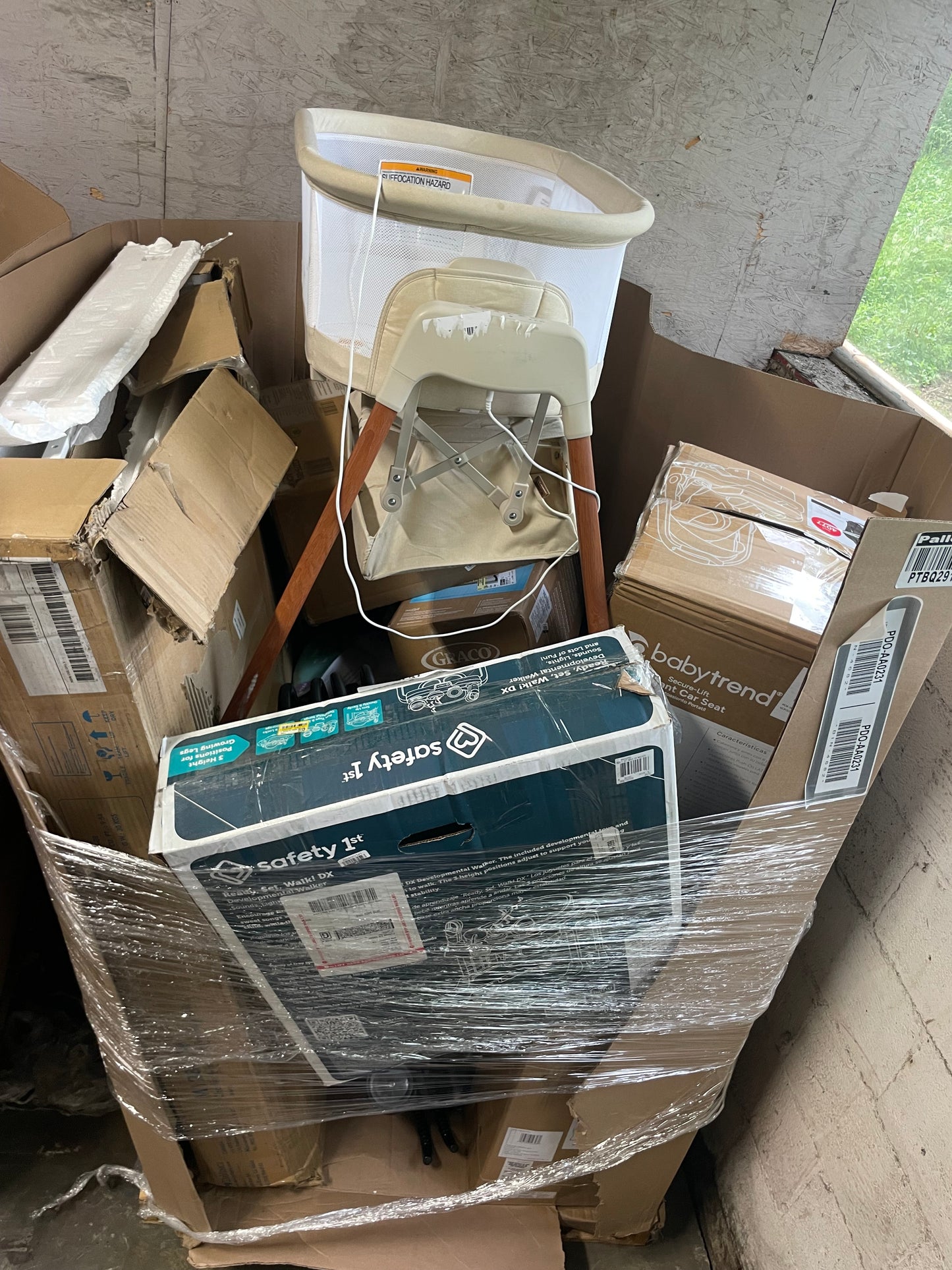 Large Baby Item Pallet Truckloads
