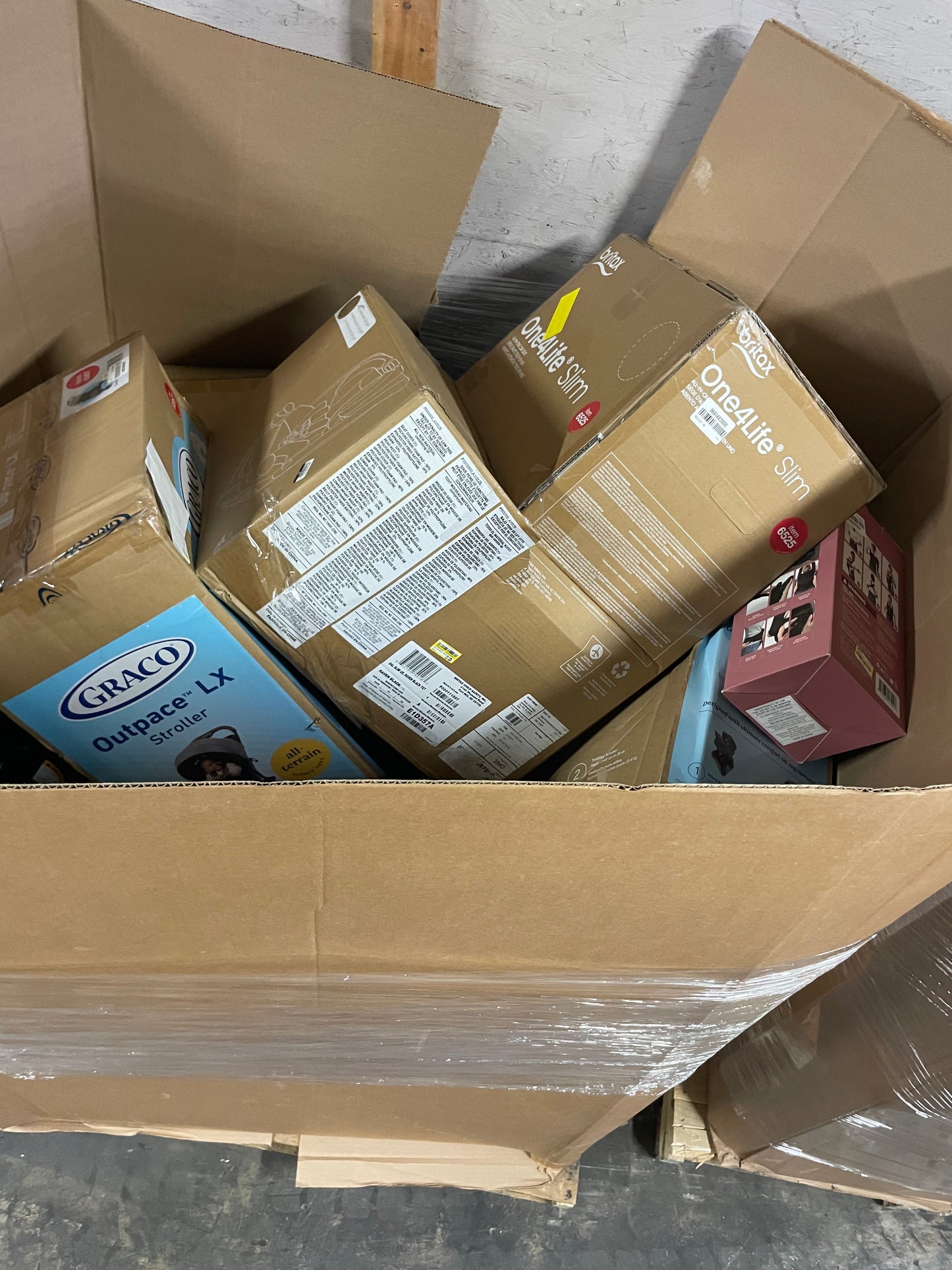 Large Baby Item Pallet Truckloads