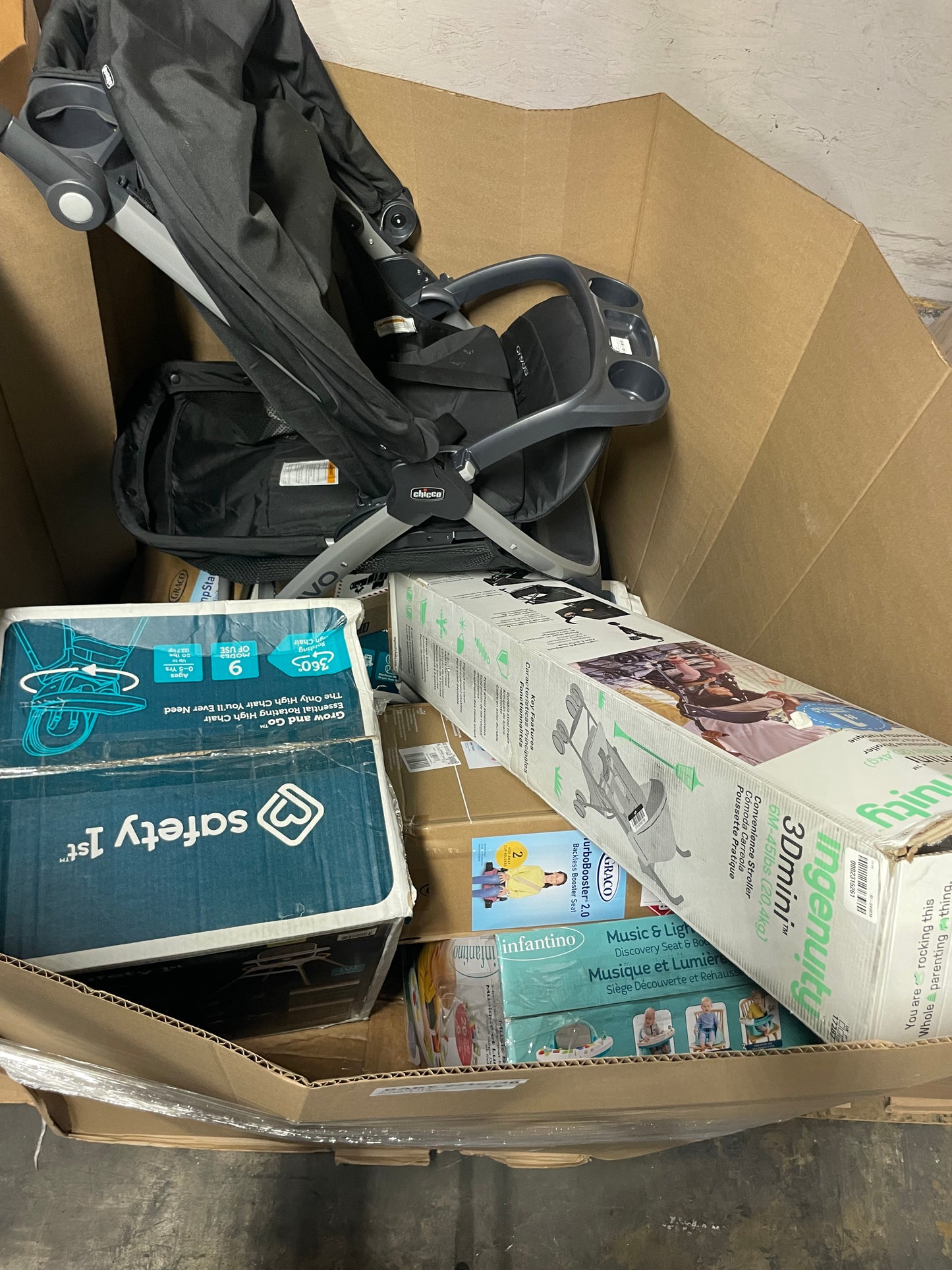 Large Baby Item Pallet Truckloads