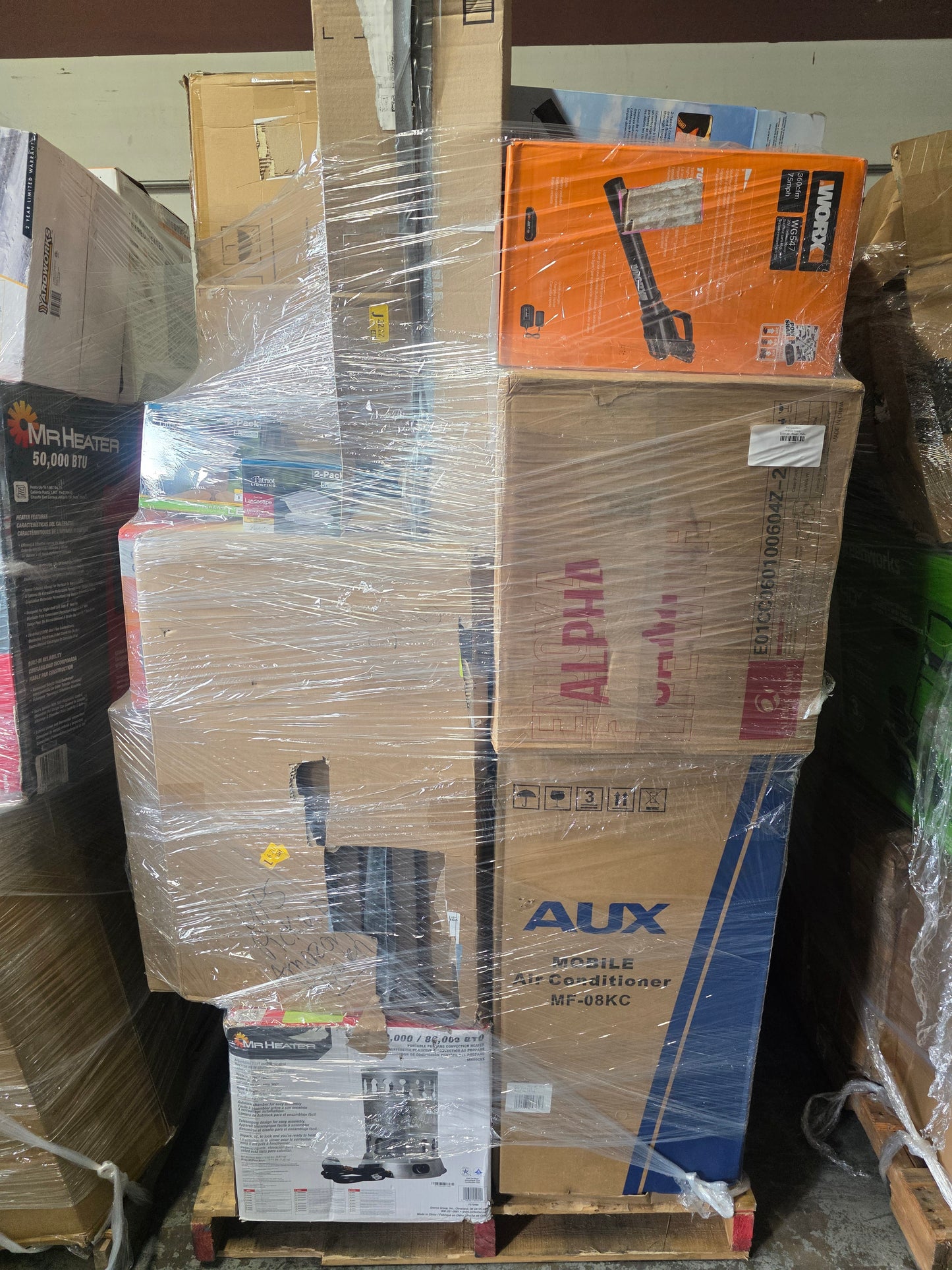 6' Tall Small Appliance Tool Home Goods Pallets