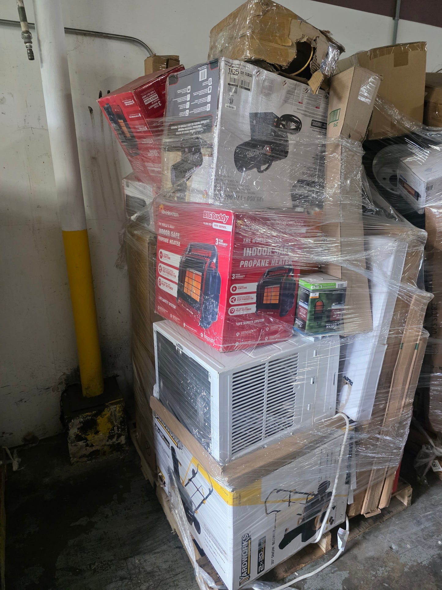 6' Tall Small Appliance Tool Home Goods Pallets