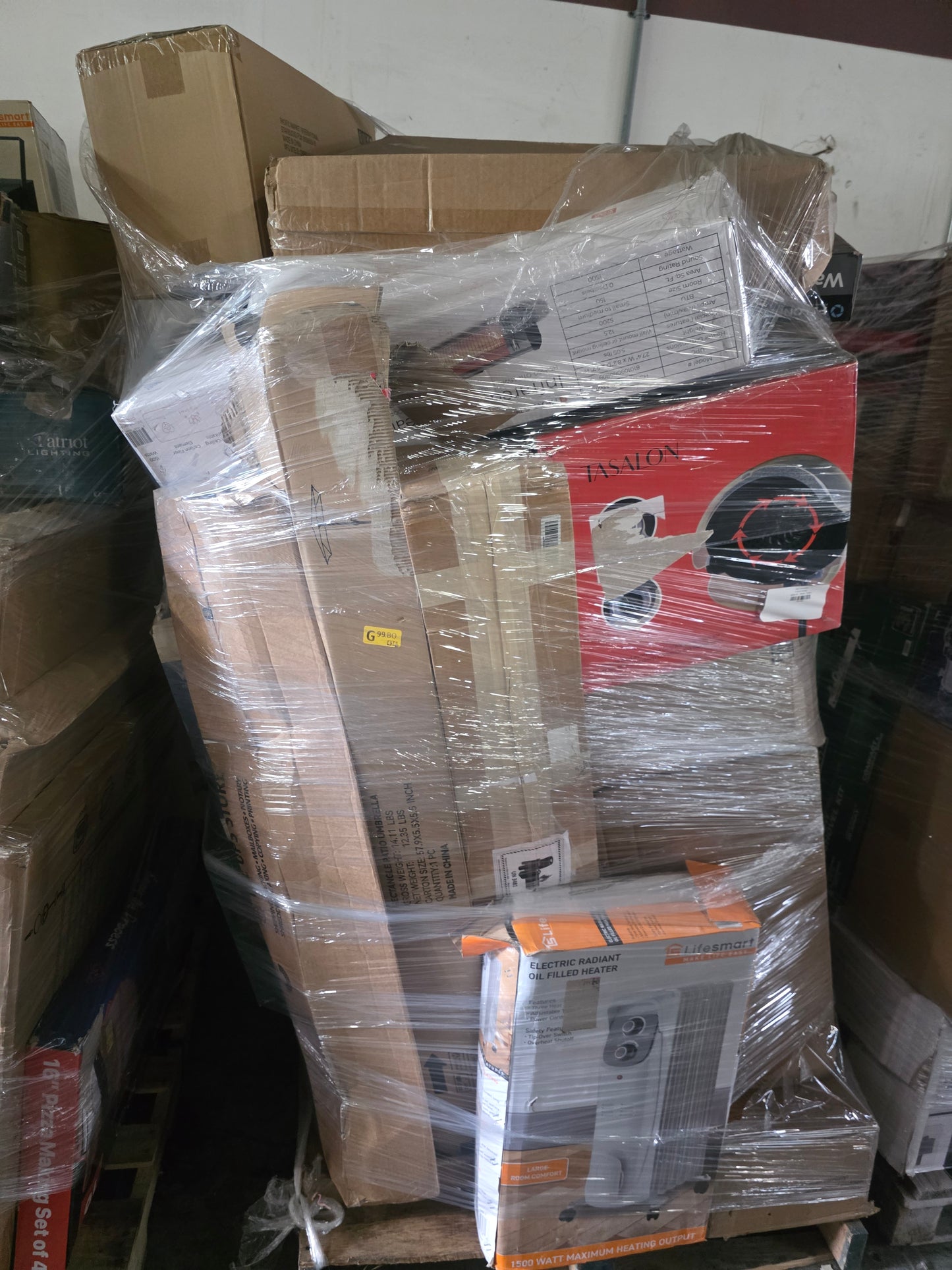 6' Tall Small Appliance Tool Home Goods Pallets