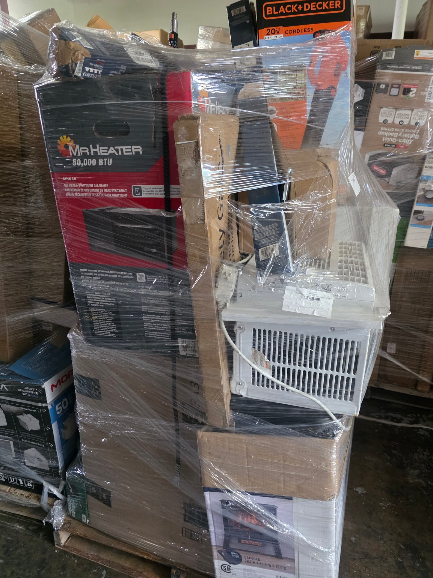 6' Tall Small Appliance Tool Home Goods Pallets