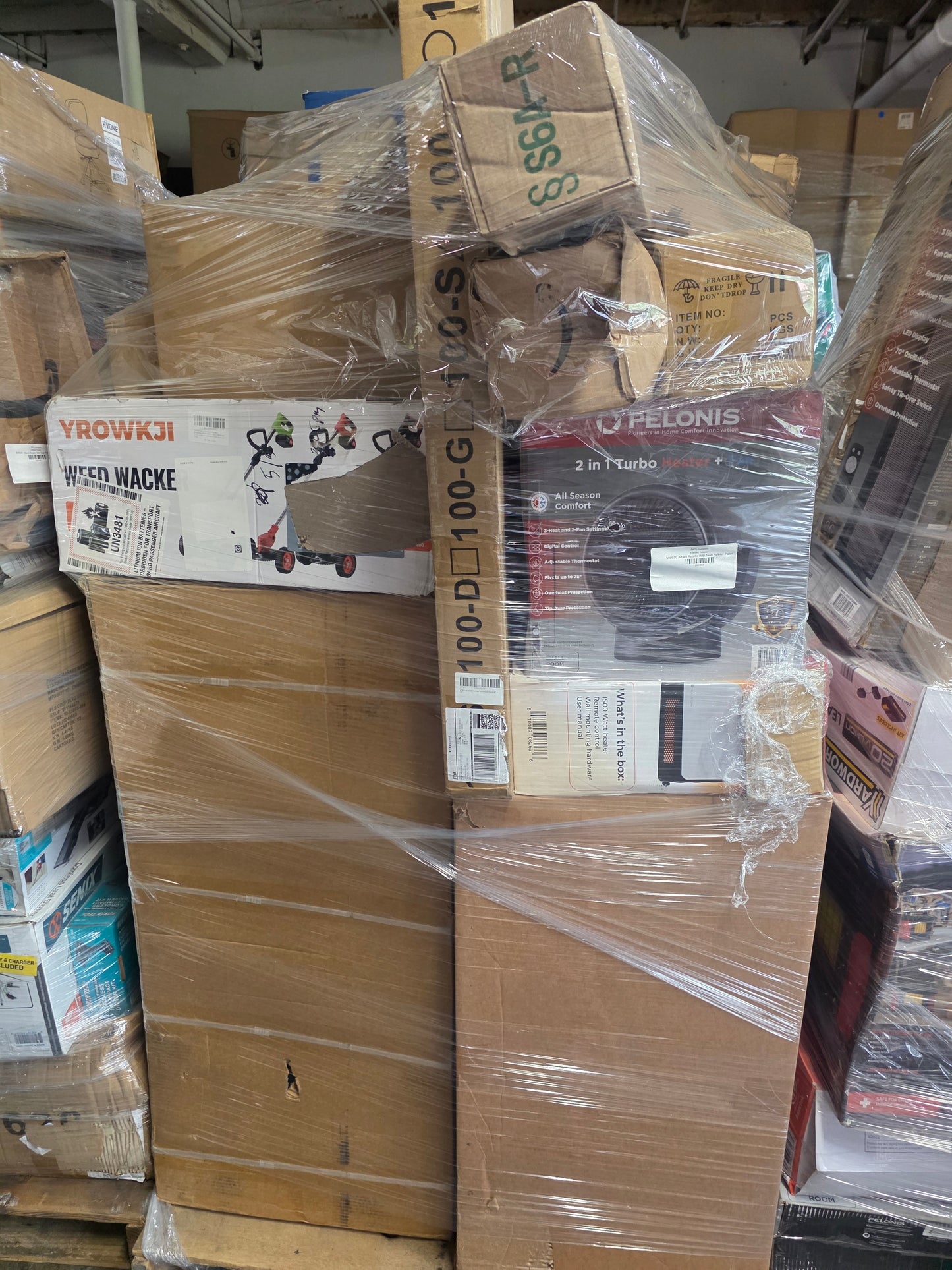 6' Tall Small Appliance Tool Home Goods Pallets