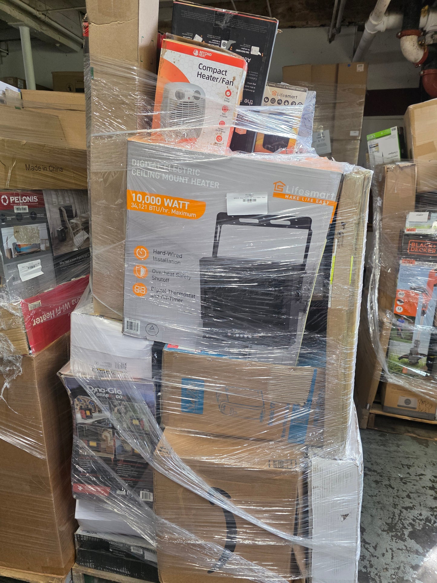 6' Tall Small Appliance Tool Home Goods Pallets