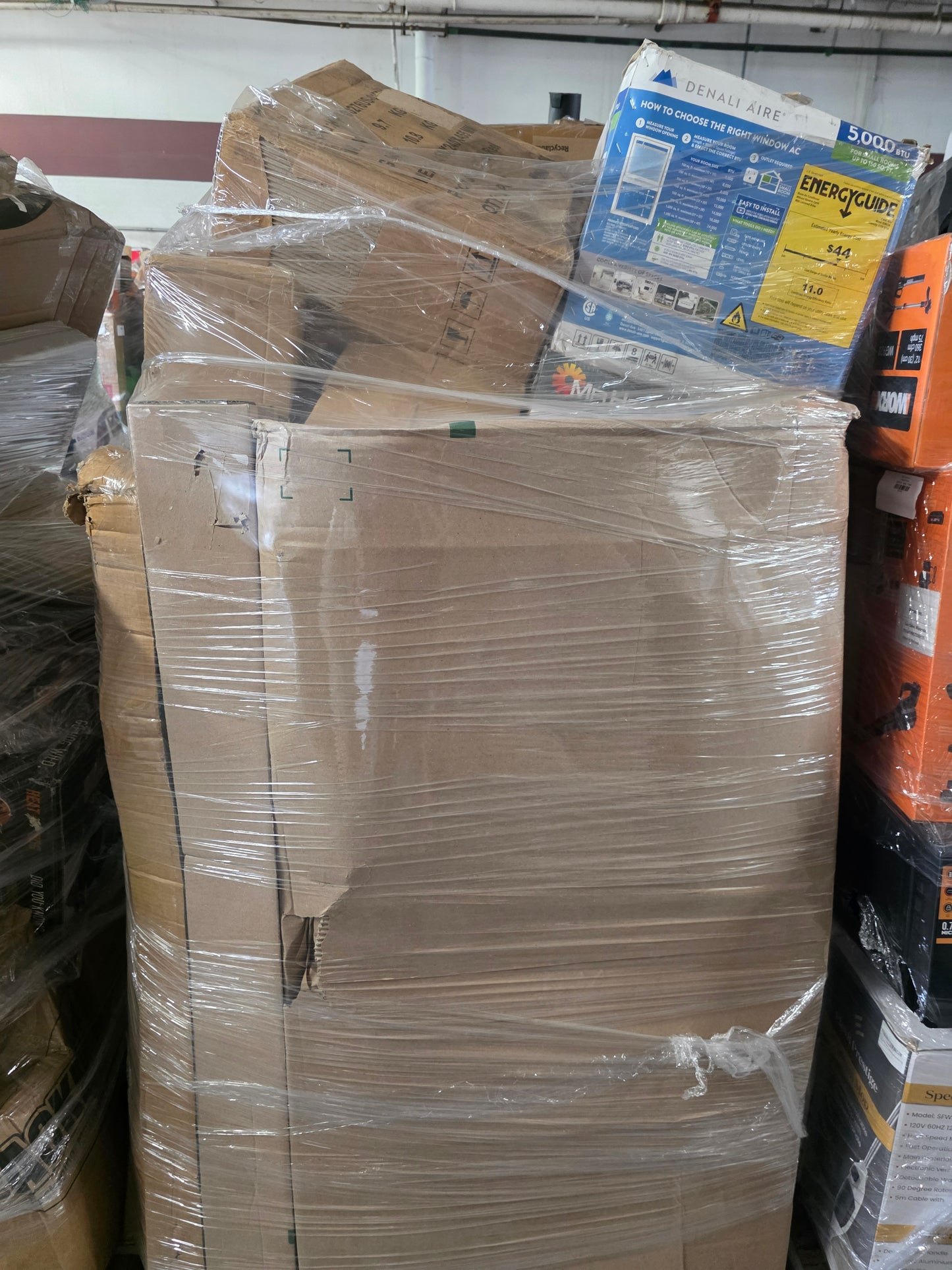 6' Tall Small Appliance Tool Home Goods Pallets