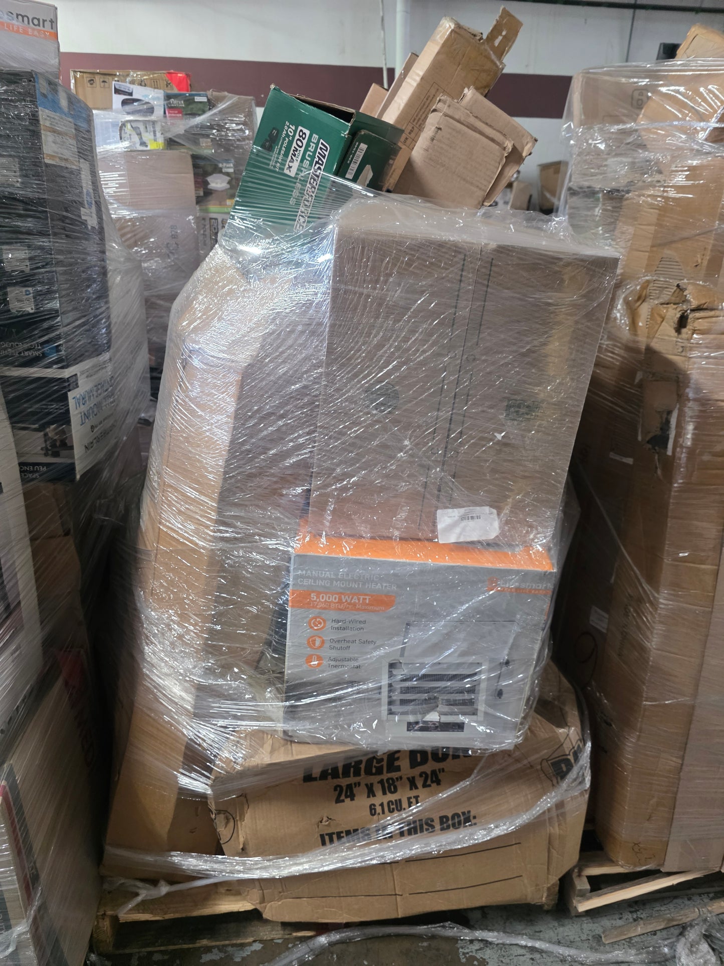 6' Tall Small Appliance Tool Home Goods Pallets