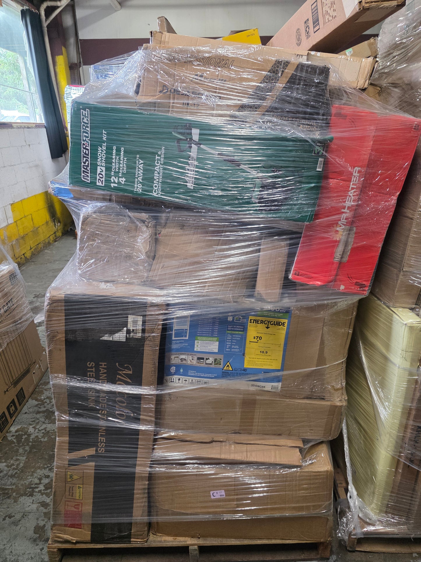 6' Tall Small Appliance Tool Home Goods Pallets