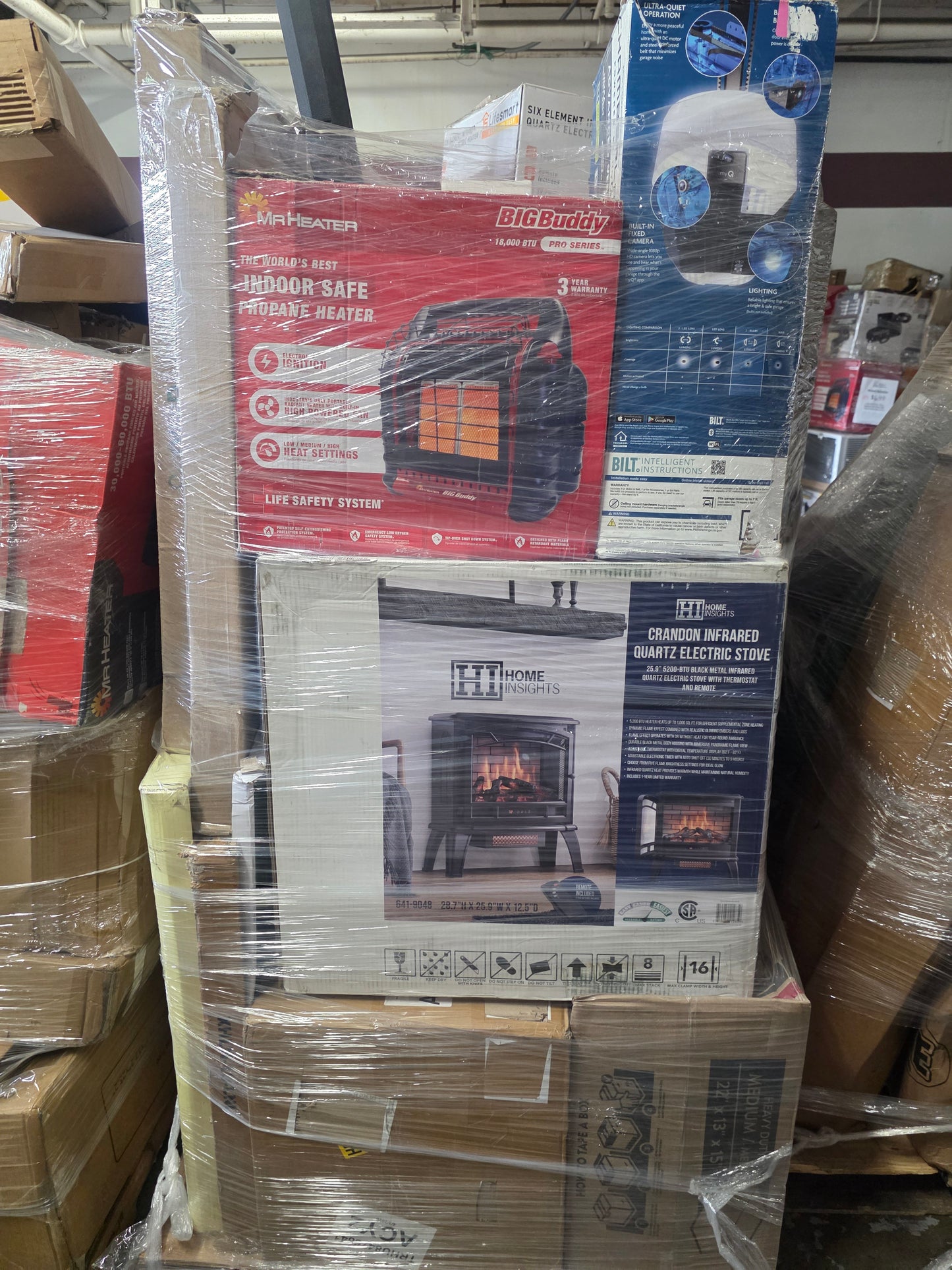 6' Tall Small Appliance Tool Home Goods Pallets