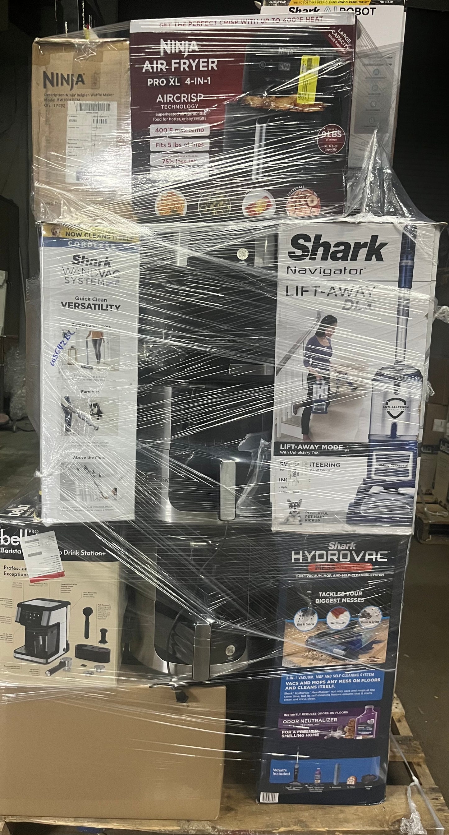 Small Appliance Ninja Shark Bella Pallets