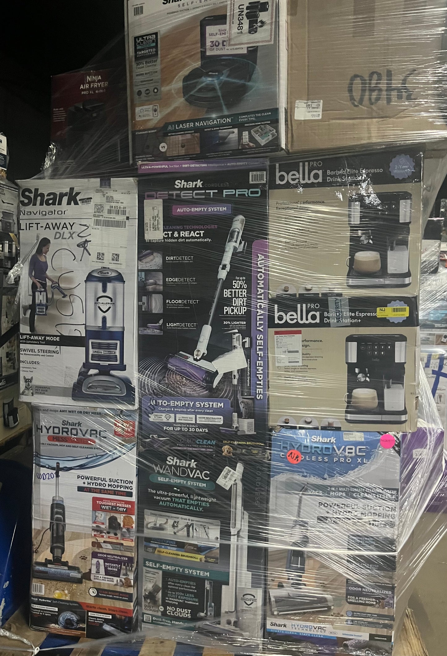 Small Appliance Ninja Shark Bella Pallets