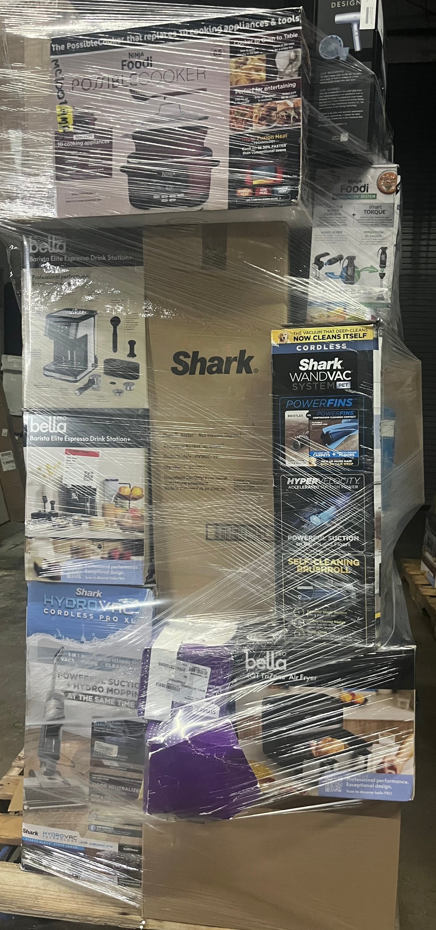 Small Appliance Ninja Shark Bella Pallets