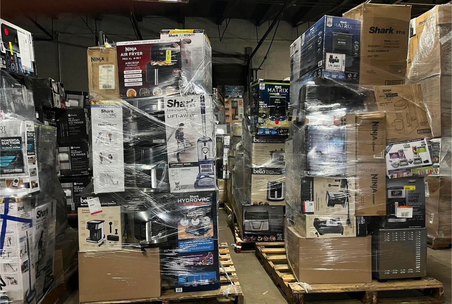 Small Appliance Ninja Shark Bella Pallets