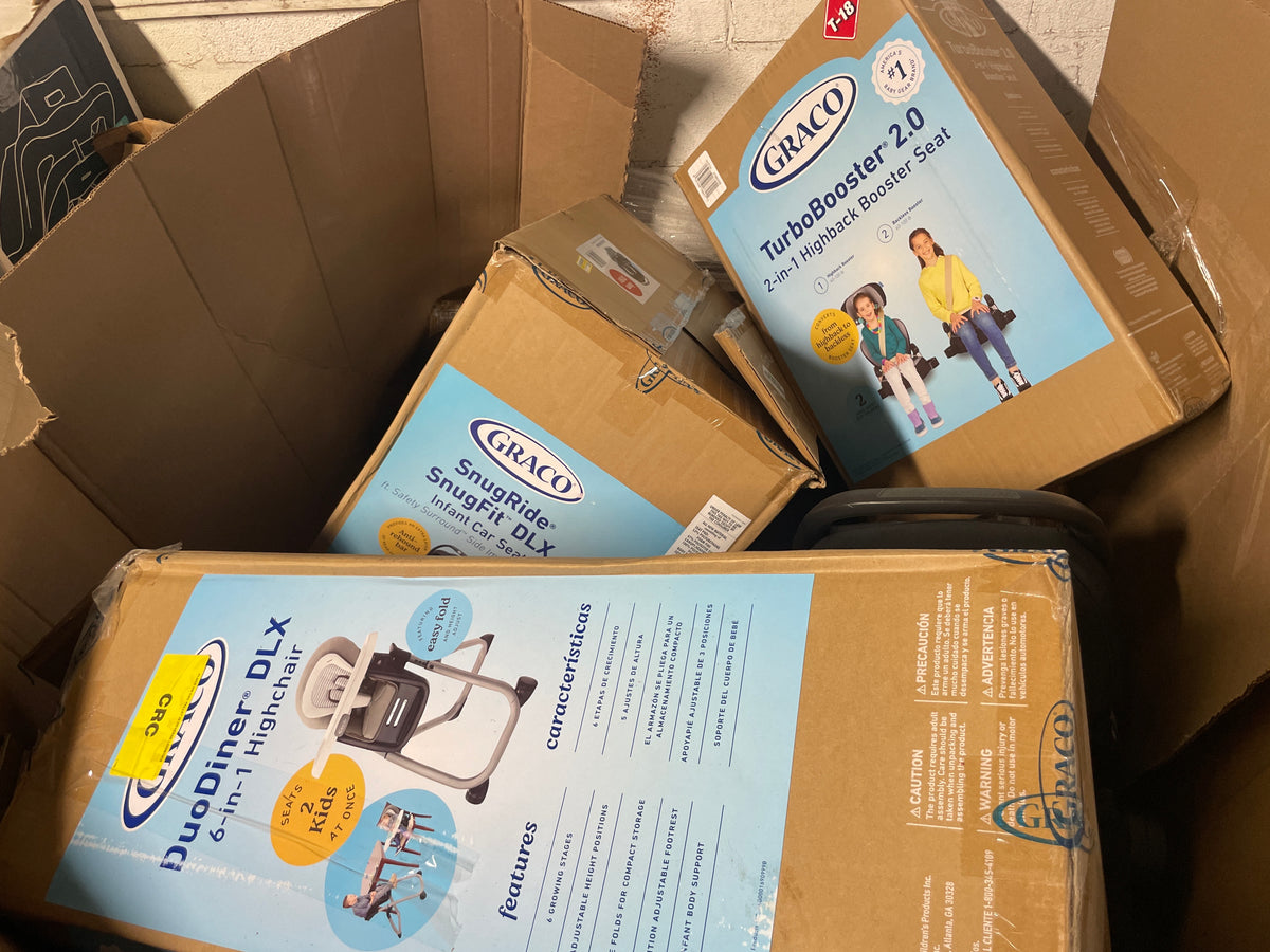 Large Baby Item Pallets