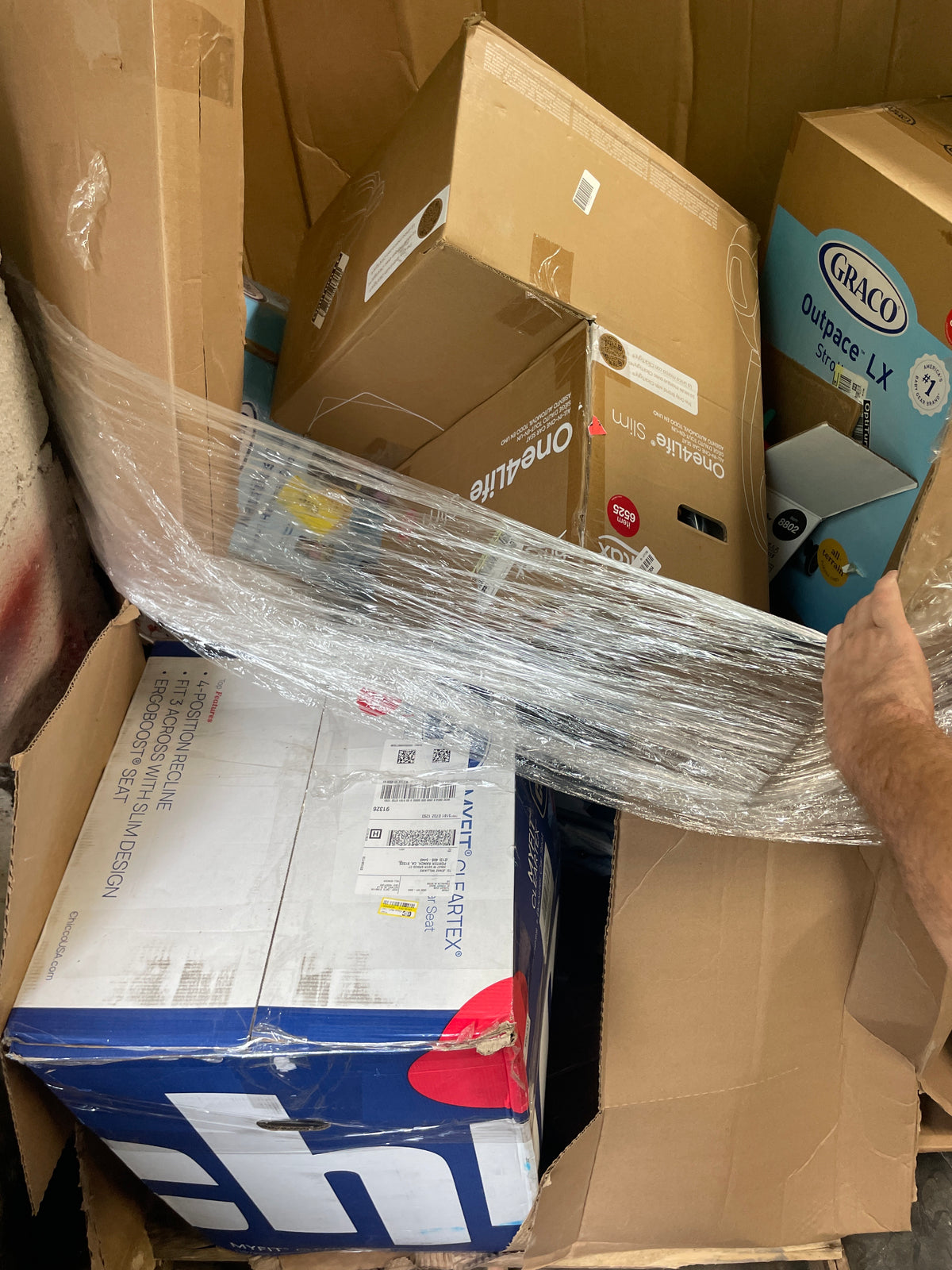 Large Baby Item Pallets