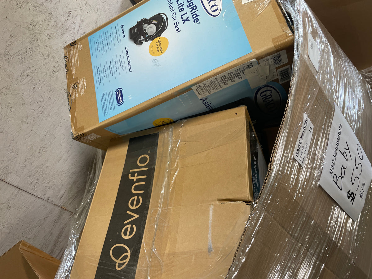 Large Baby Item Pallets