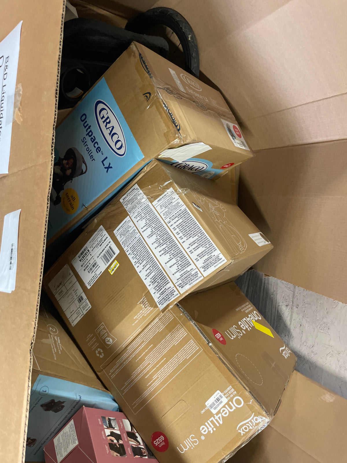 Large Baby Item Pallets