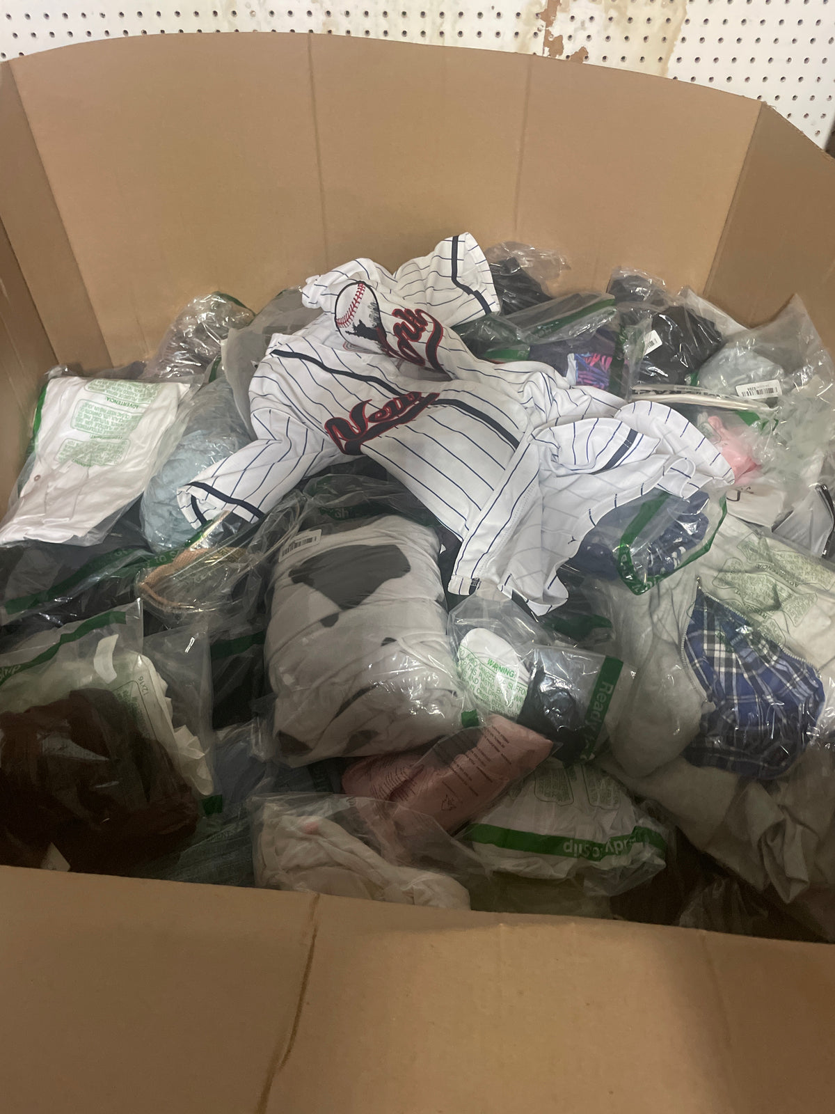 Raw Mixed Apparel and Accessories - 525 Pieces