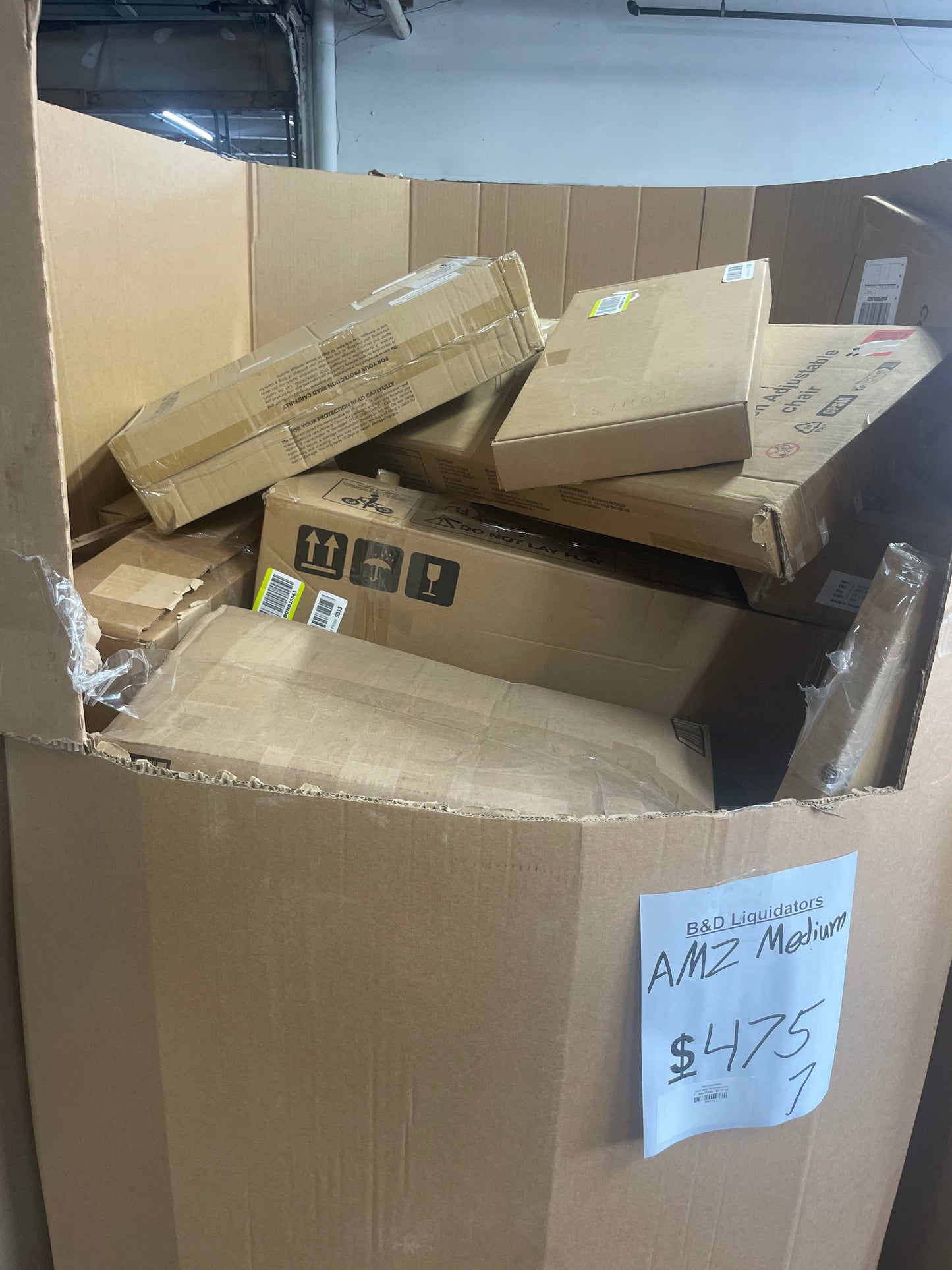 5ft Tall Medium Boxes