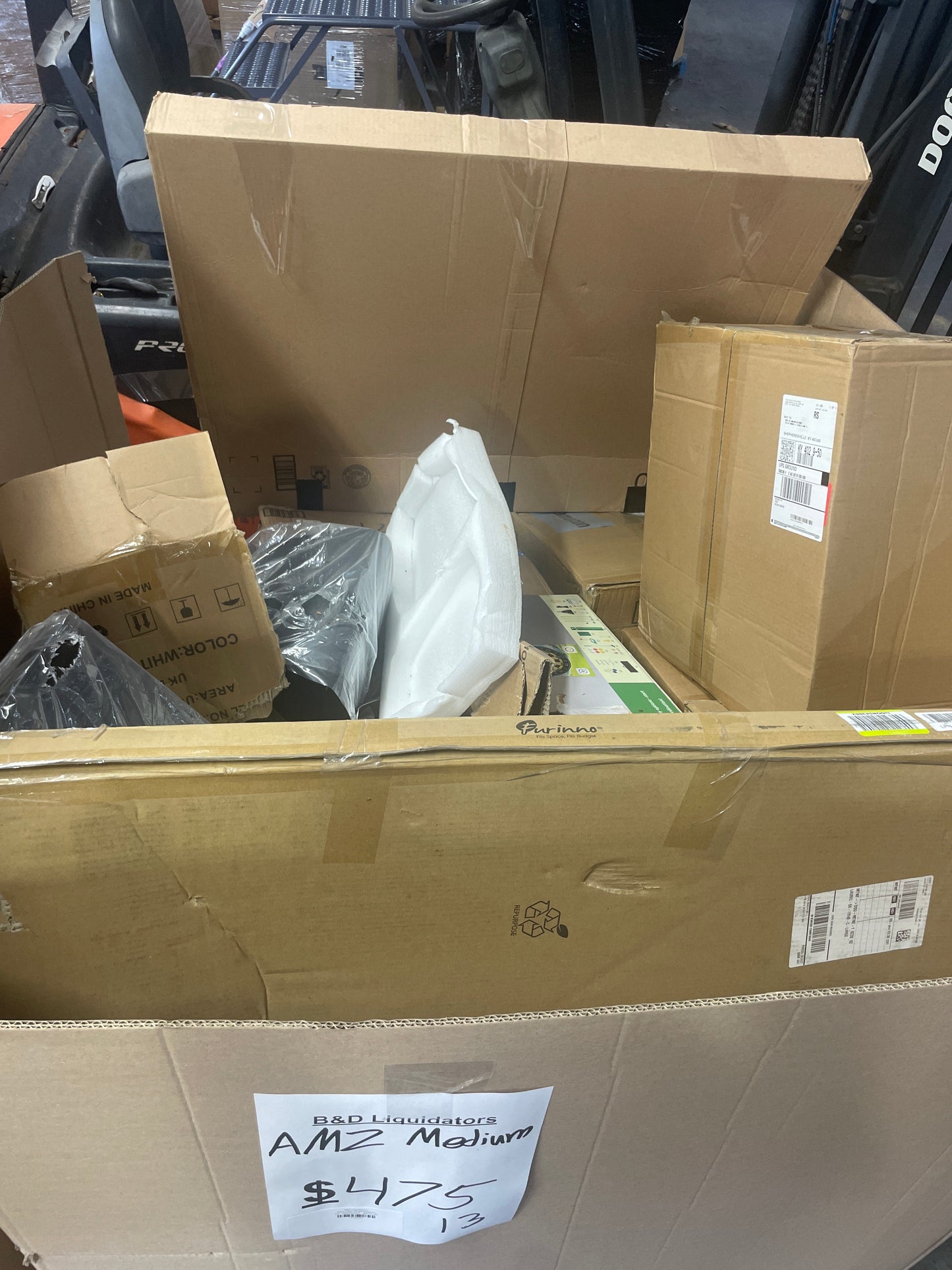 5ft Tall Medium Boxes