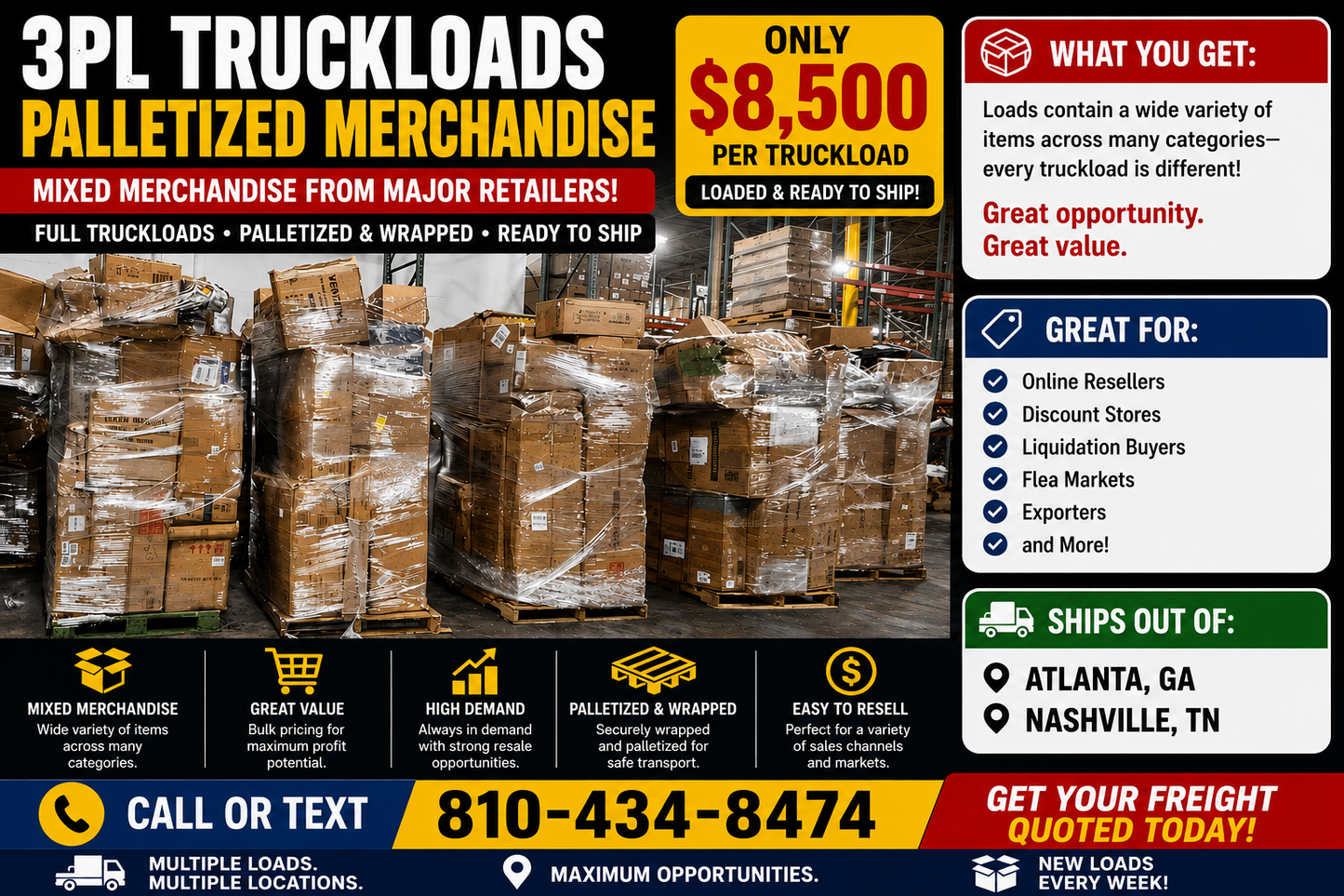 3PL Truckloads