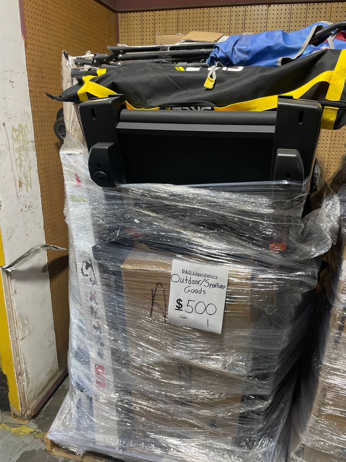Outdoor/Sporting Goods Pallet