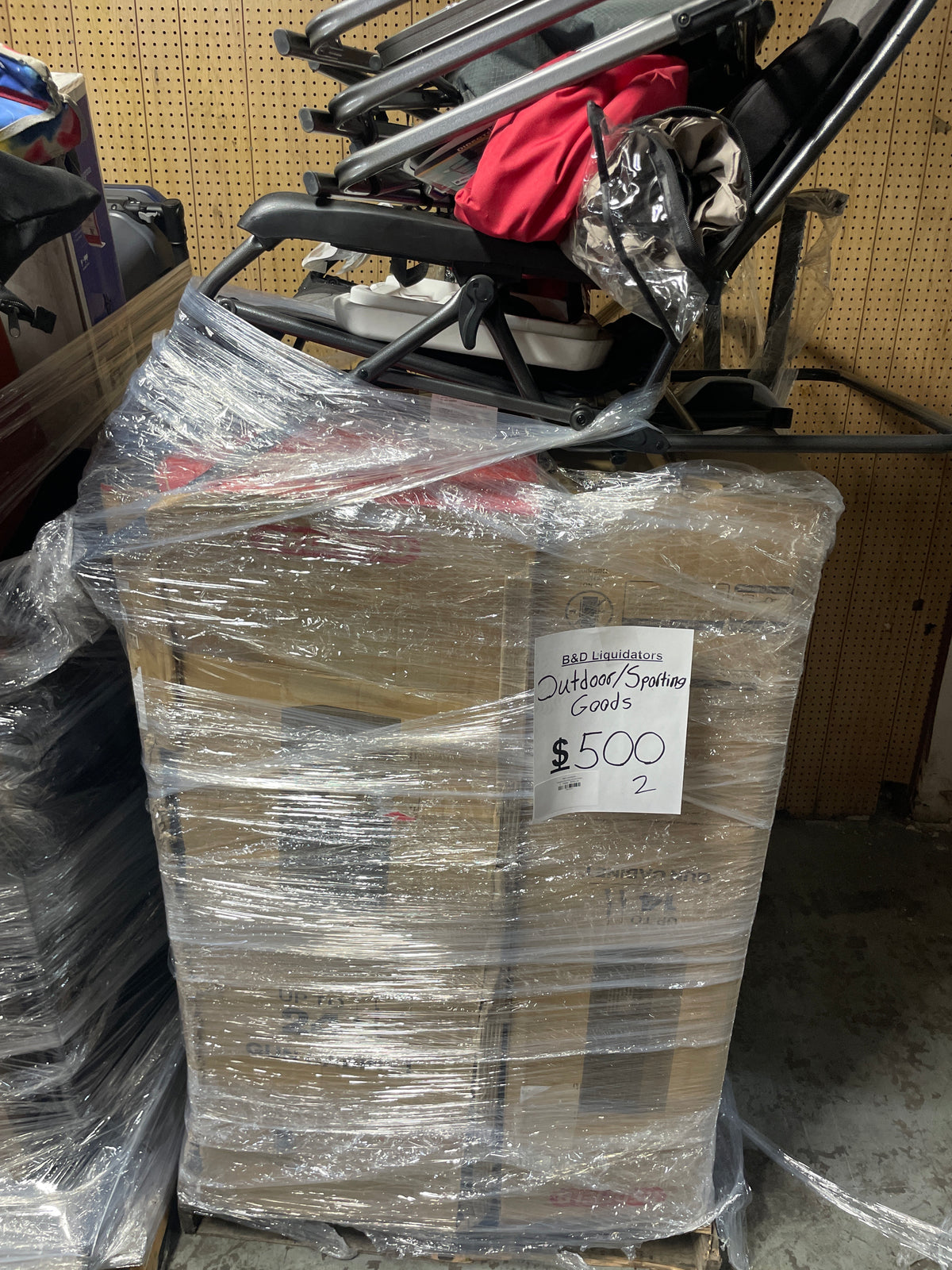 Outdoor/Sporting Goods Pallet