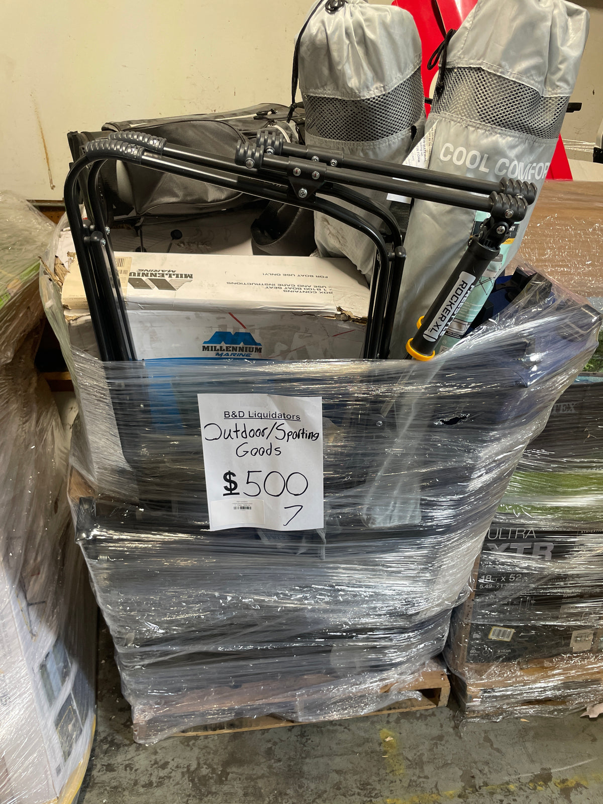 Outdoor/Sporting Goods Pallet