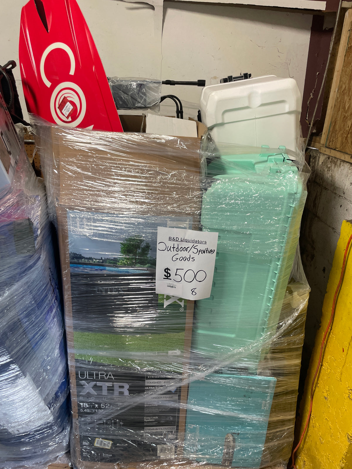 Outdoor/Sporting Goods Pallet