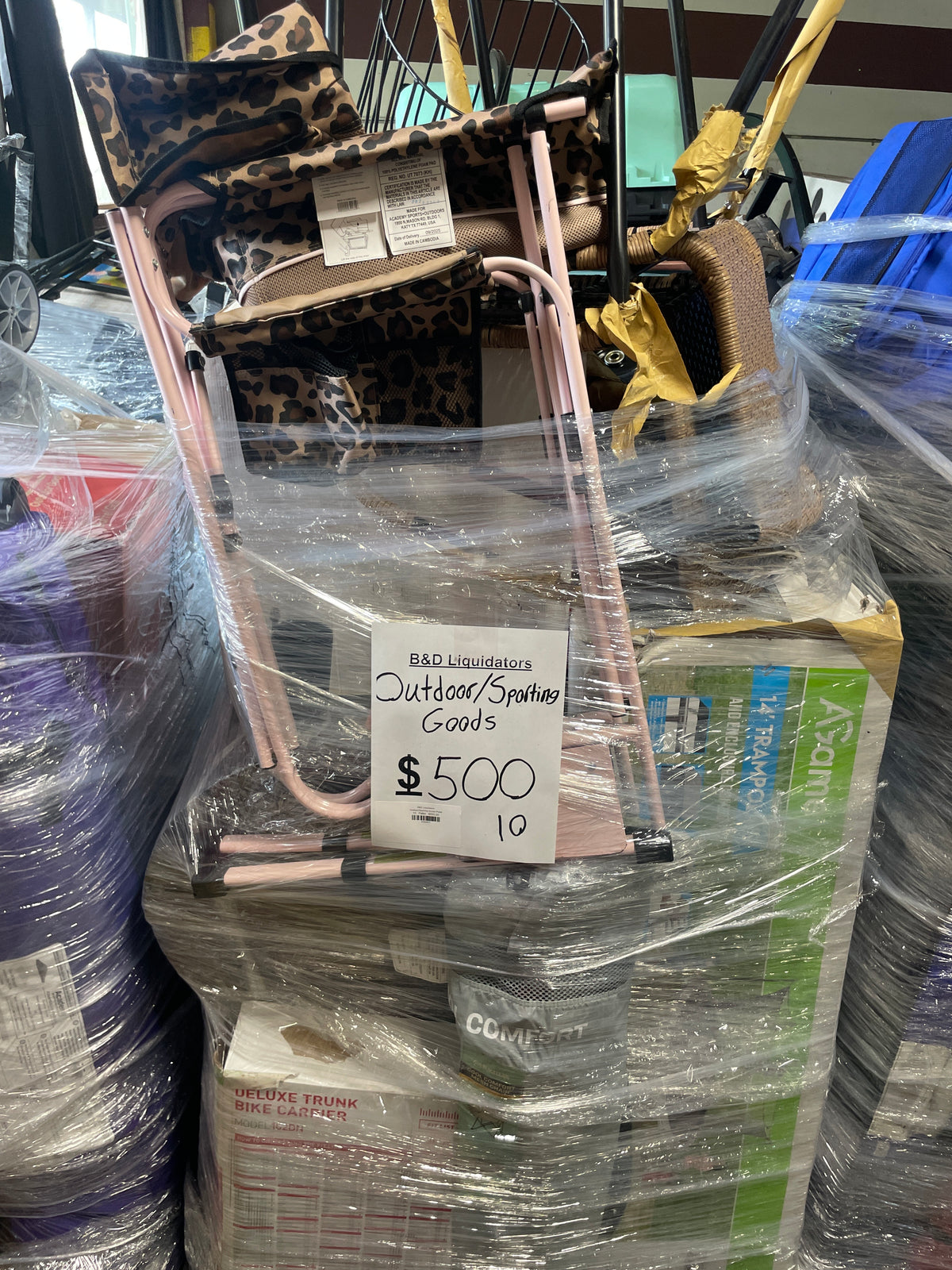 Outdoor/Sporting Goods Pallet