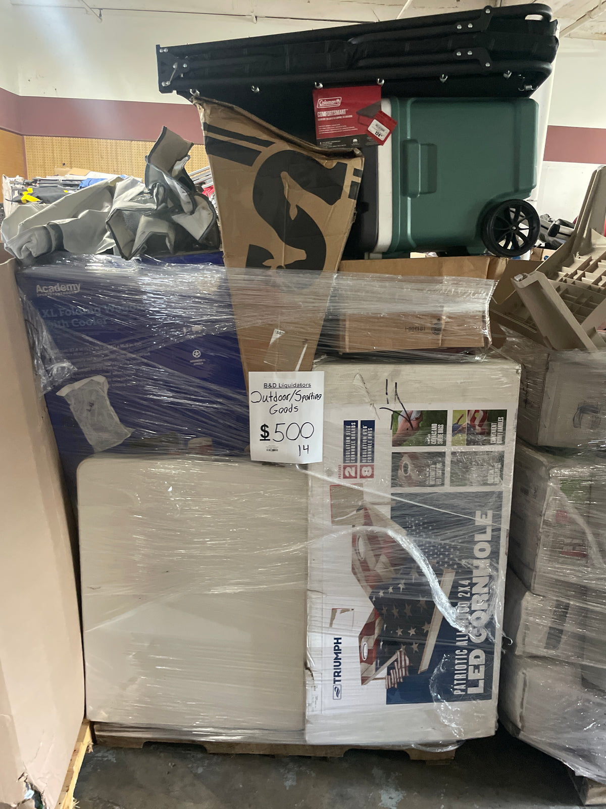 Outdoor/Sporting Goods Pallet