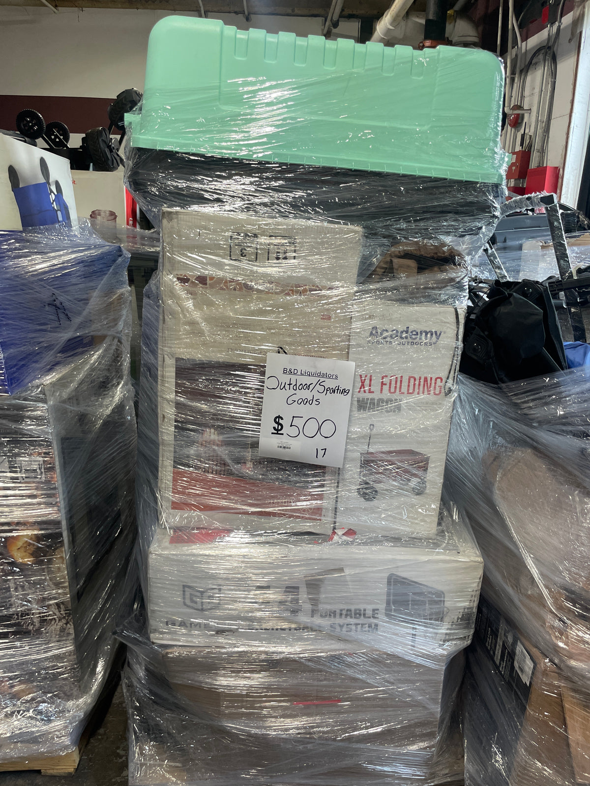 Outdoor/Sporting Goods Pallet