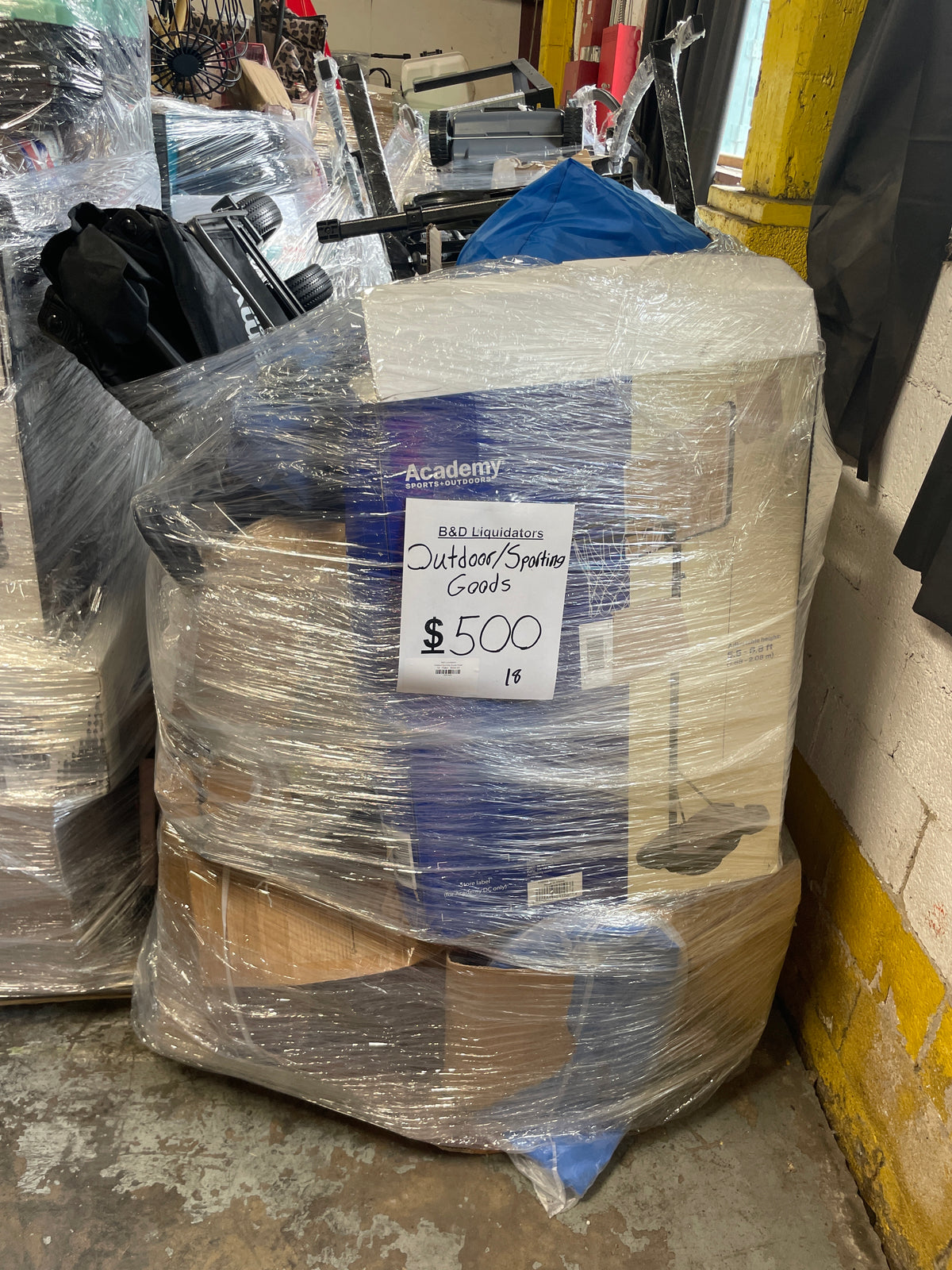 Outdoor/Sporting Goods Pallet