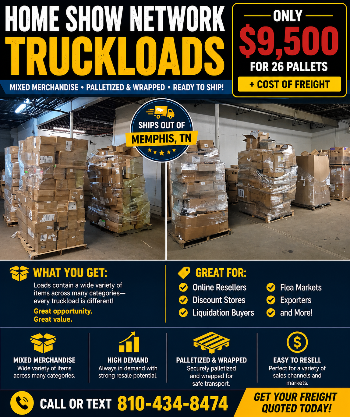 Home Shopping Network Truckloads