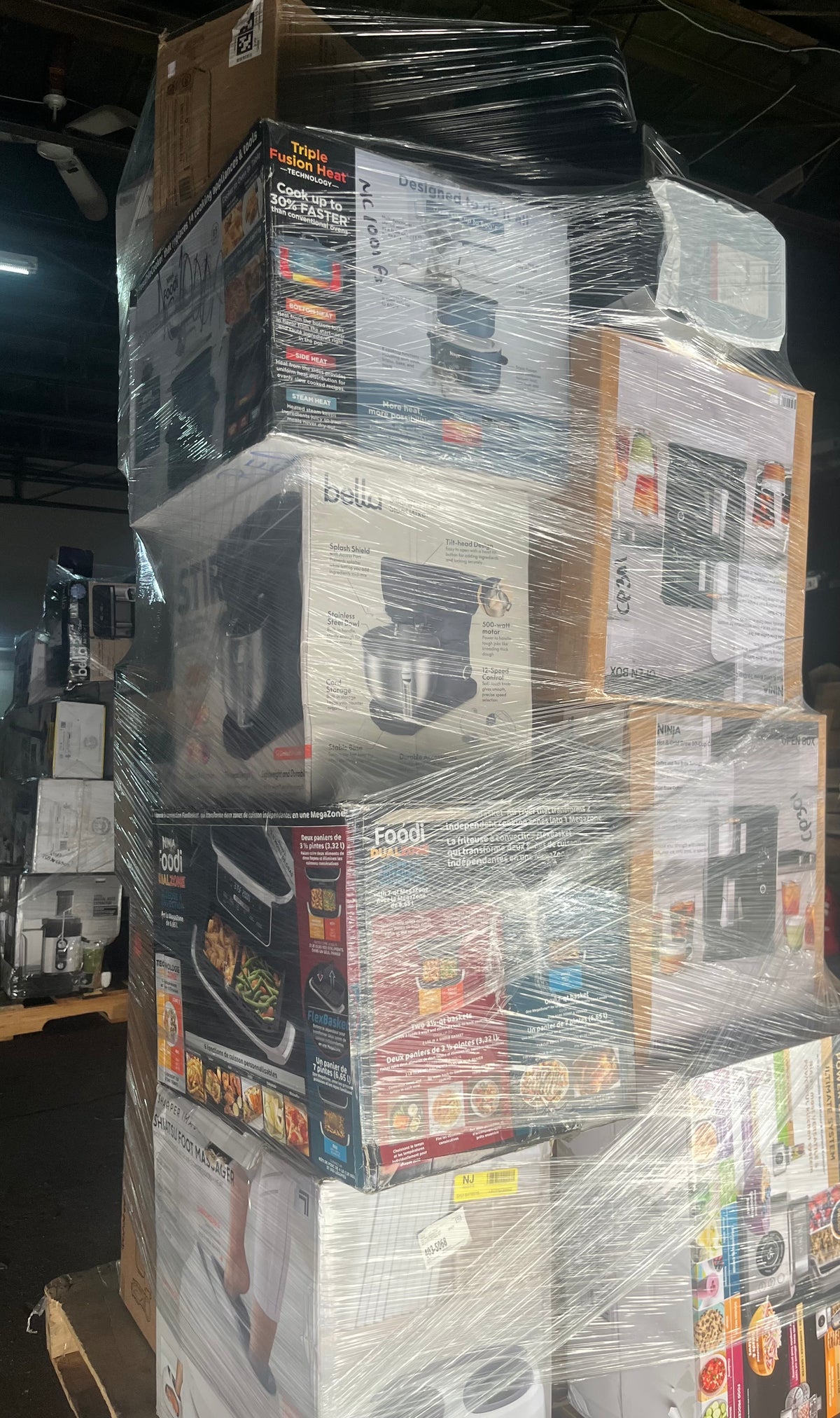 Small Appliance Ninja Shark Bella Pallets