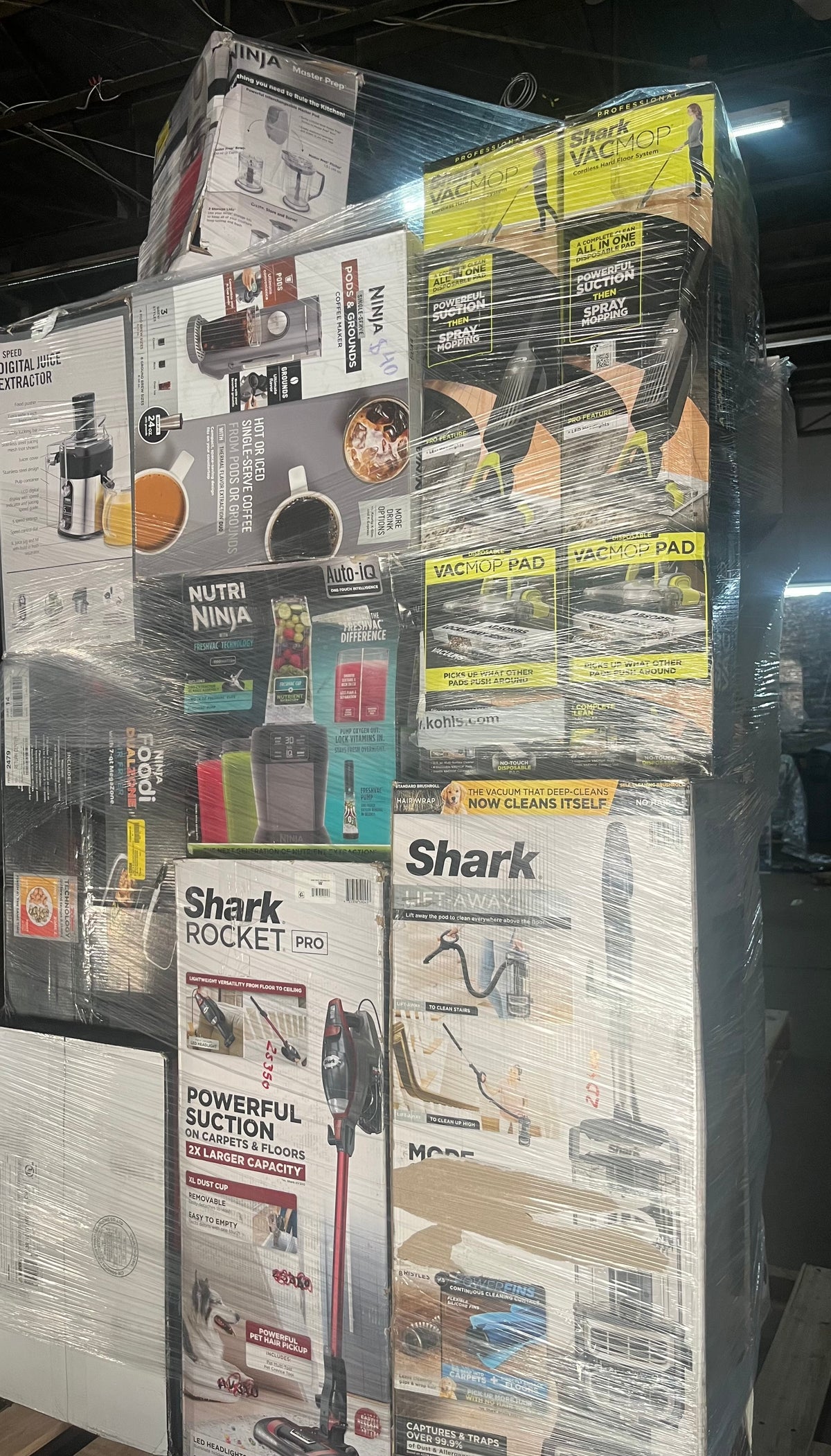 Small Appliance Ninja Shark Bella Pallets