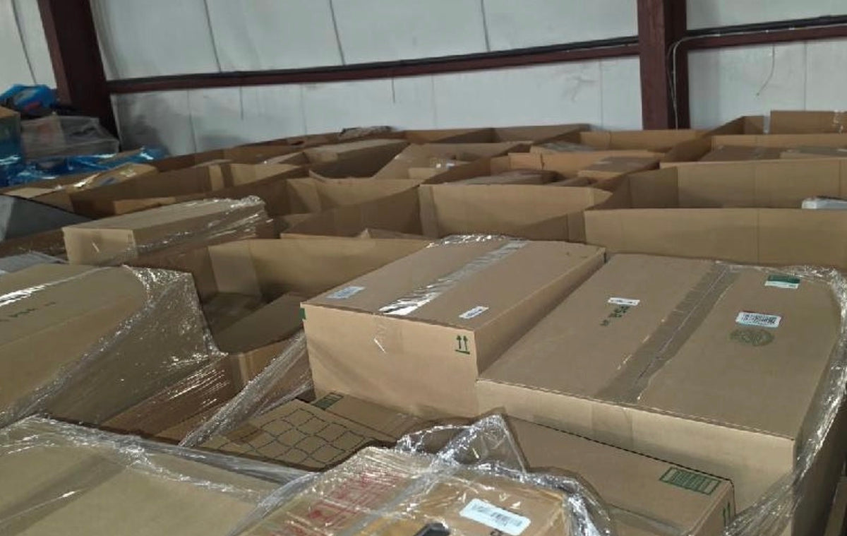 Raw AMZ Mediums Truckload 4ft Tall 24 Pallets