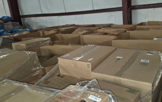 Raw AMZ Mediums Truckload 4ft Tall 24 Pallets