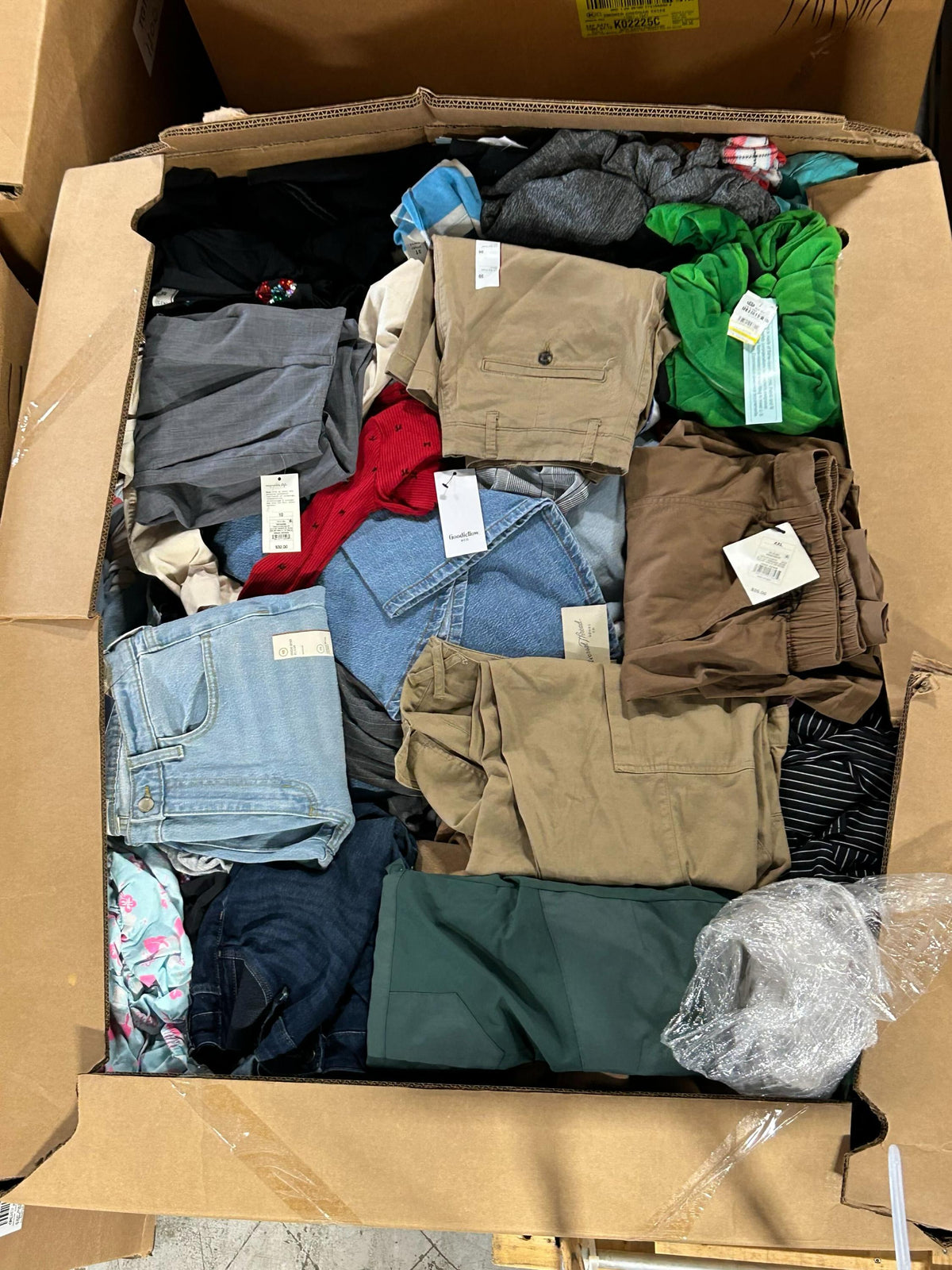 Target Mixed Apparel Pallets 1000 Pieces